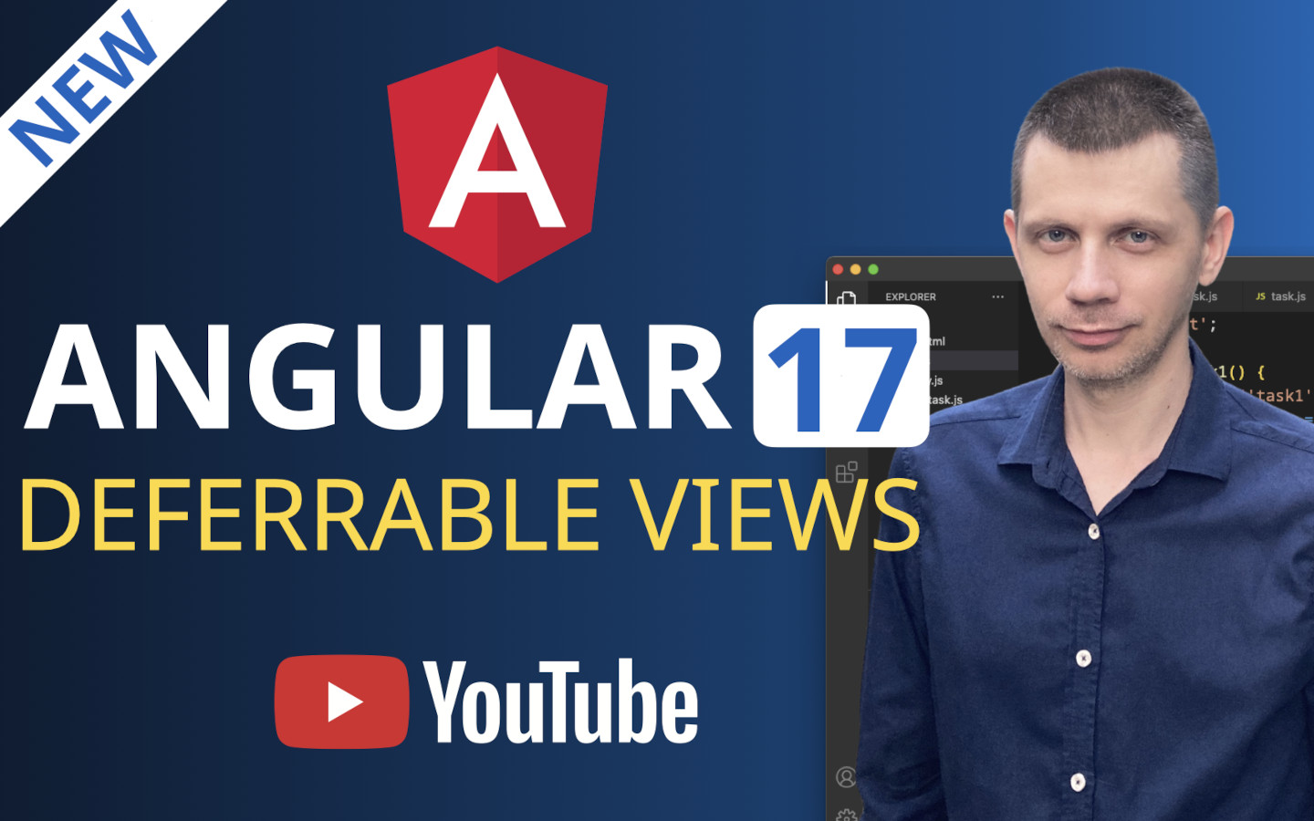 New Angular 17 Feature on YouTube: Deferrable Views and Deferred Loading
